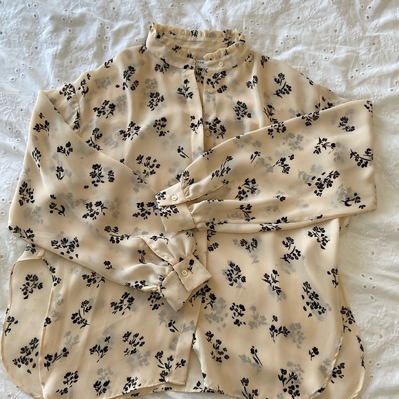 Babaton Long Sleeve Blouse (Size S) - Picture 1 of 5